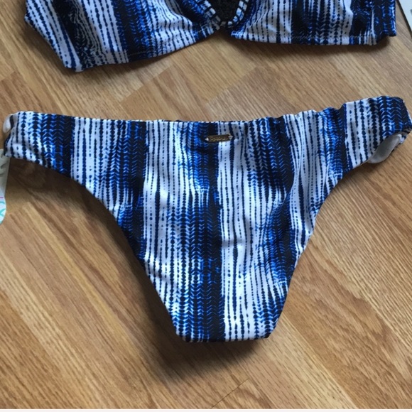 Raisins Indigo Nights Crochet Tie Dye Bikini, Cute Boho Style! - Picture 11 of 11
